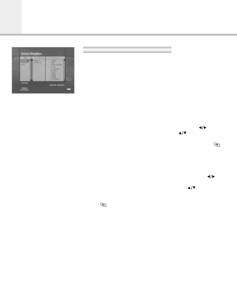 Main menu guide | Humax IR-ACE M User Manual | Page 41 / 59