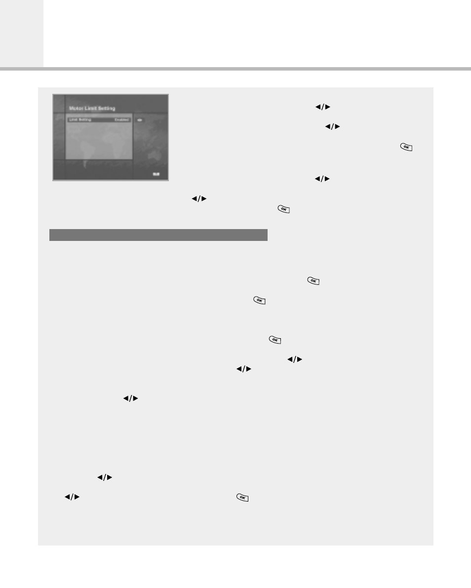 Motorised system, Gb50 | Humax IR-ACE M User Manual | Page 51 / 59