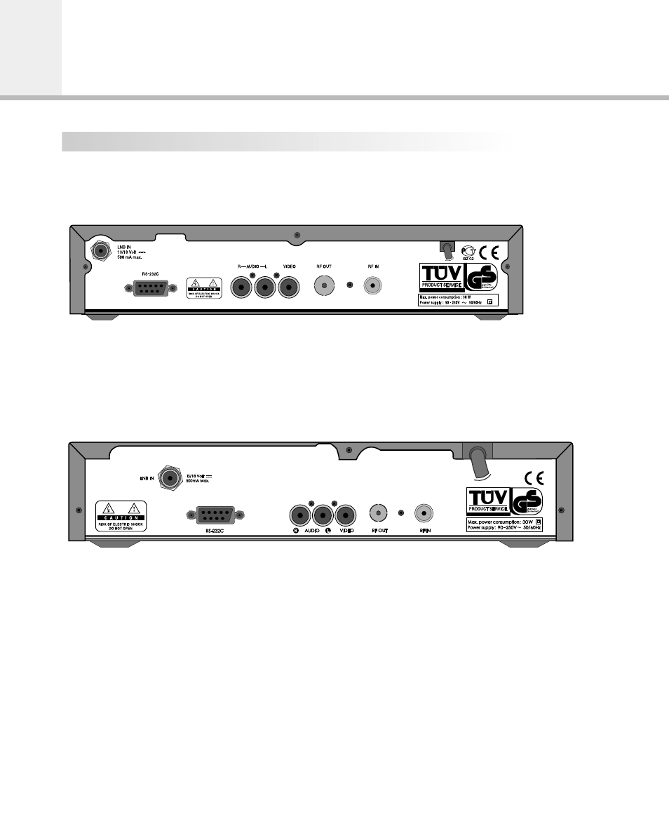 Stb connections | Humax IR-ACE M User Manual | Page 9 / 59