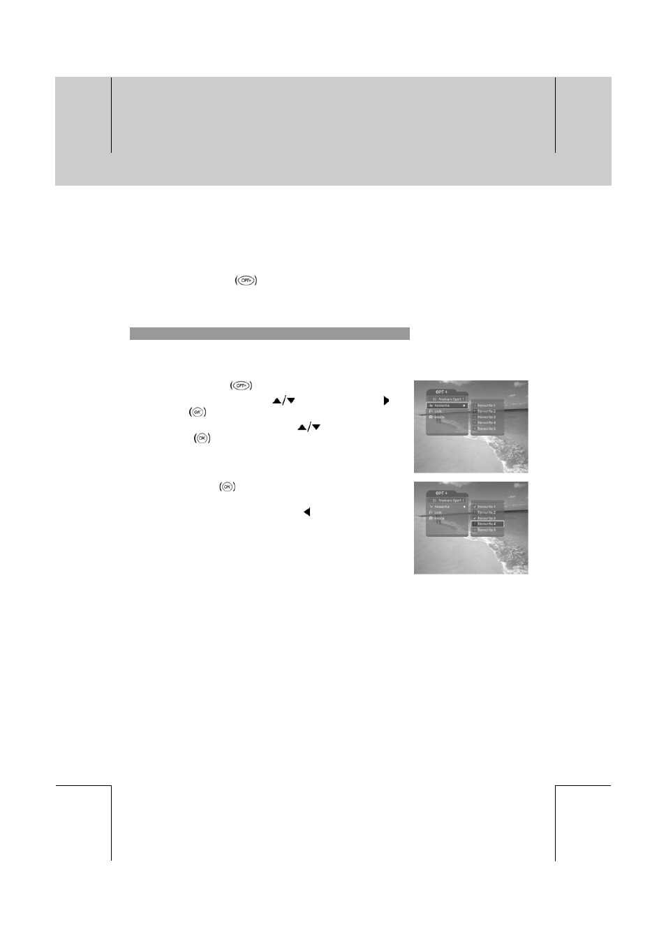 Basic operation | Humax F2-FOXT User Manual | Page 21 / 72