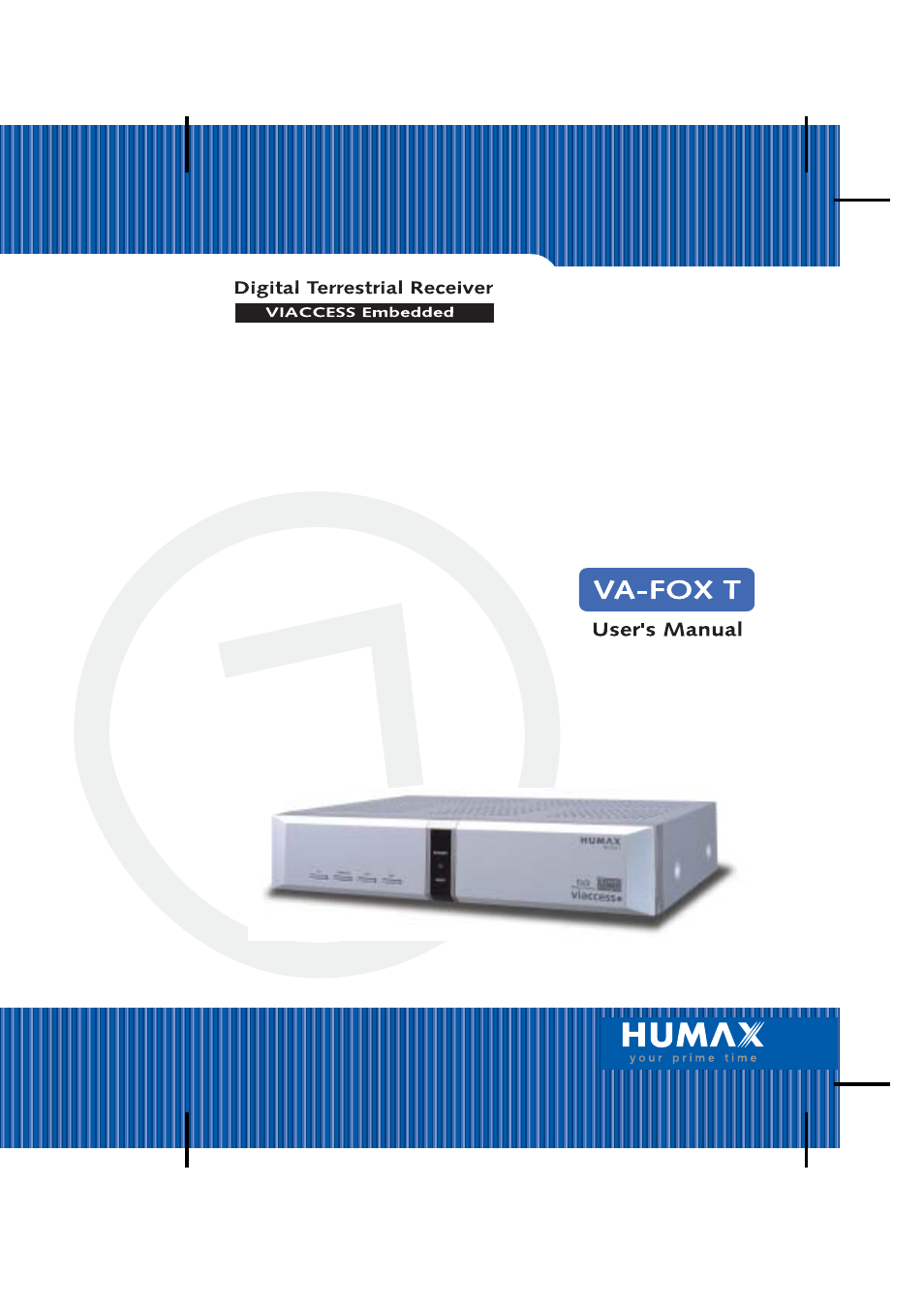 Humax VA-FOX T User Manual | 72 pages