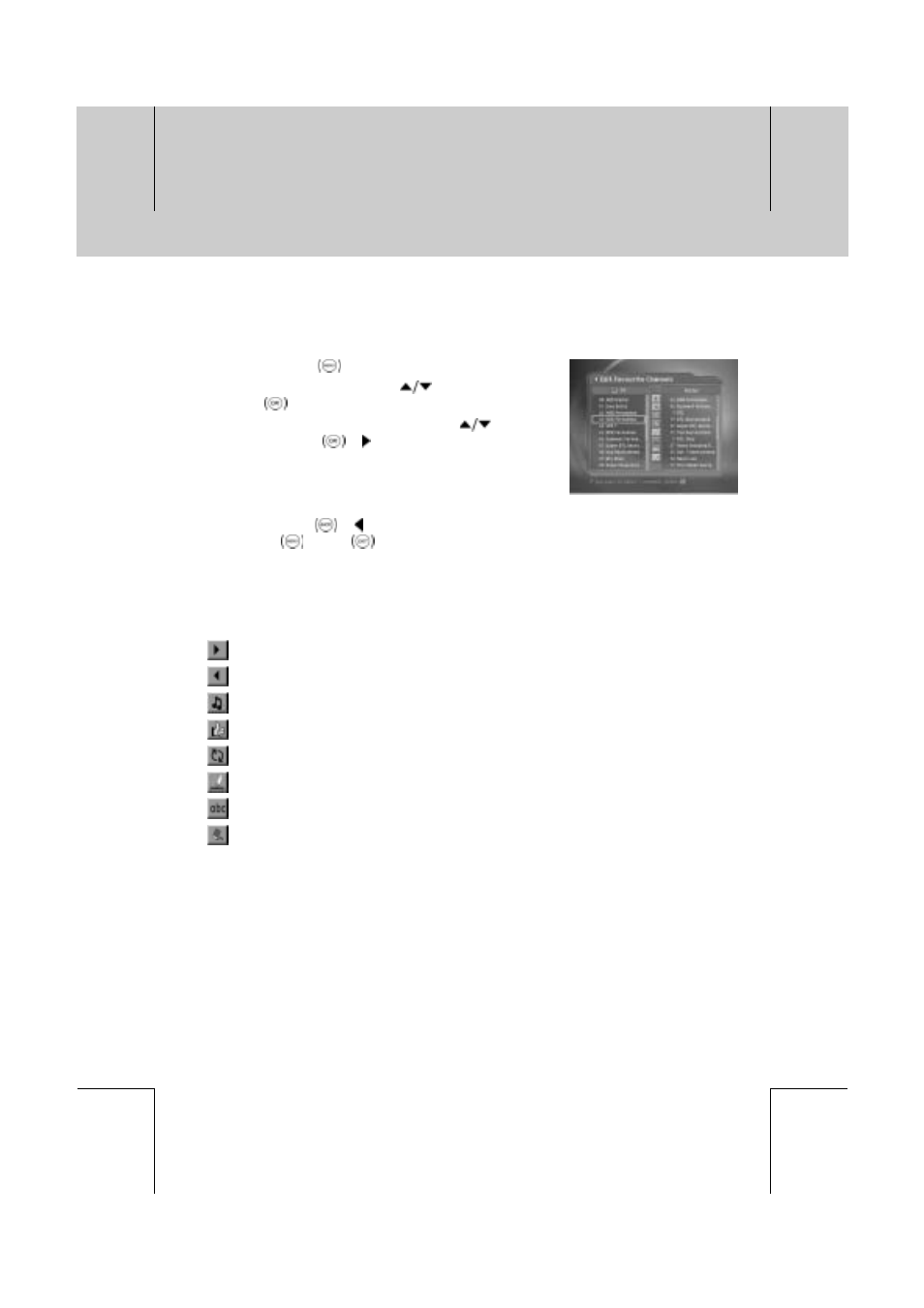 Channel list, 4 edit favourite channels, Gb 26 | Humax VA-FOX T User Manual | Page 27 / 72