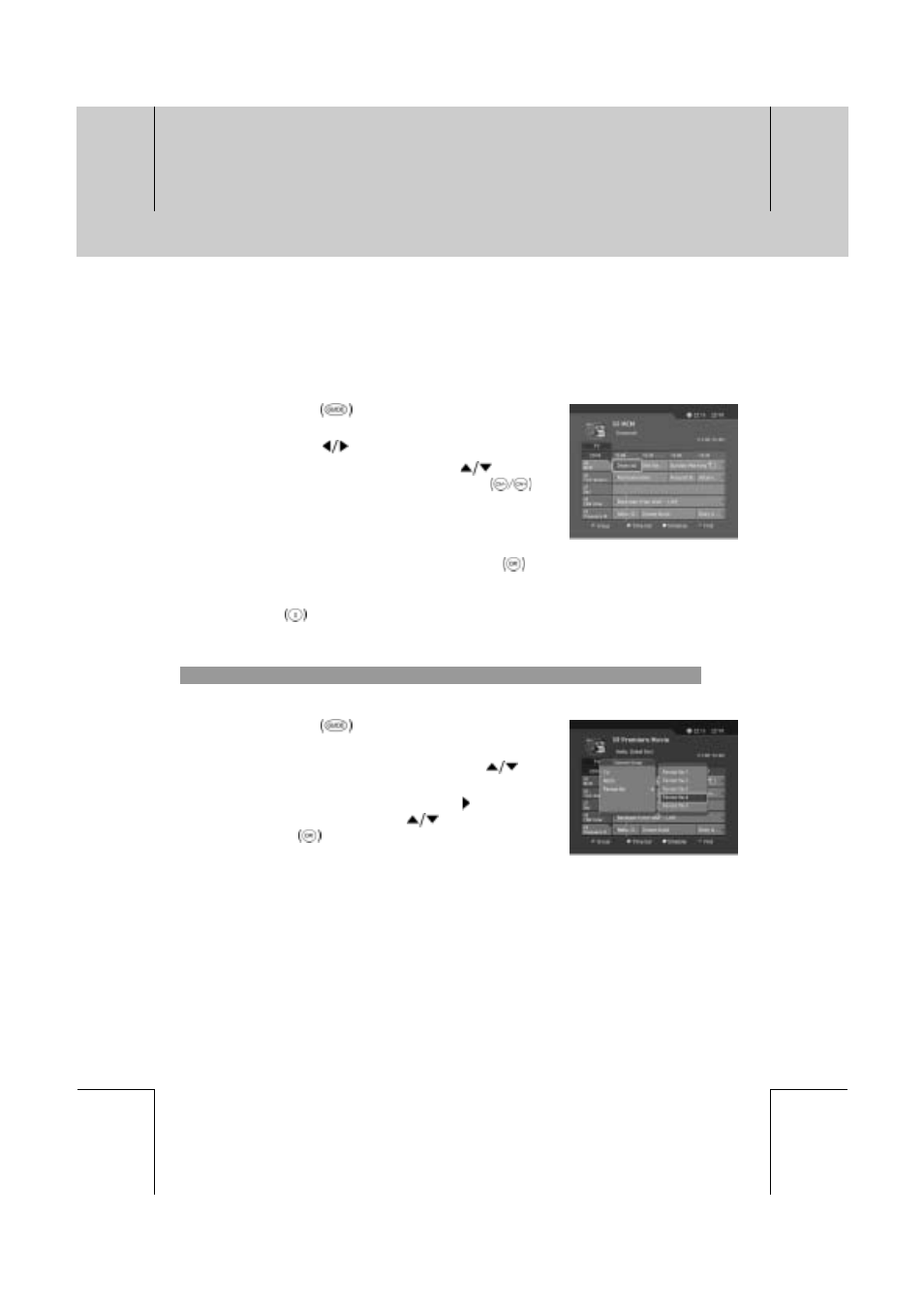 Programme guide | Humax VA-FOX T User Manual | Page 31 / 72