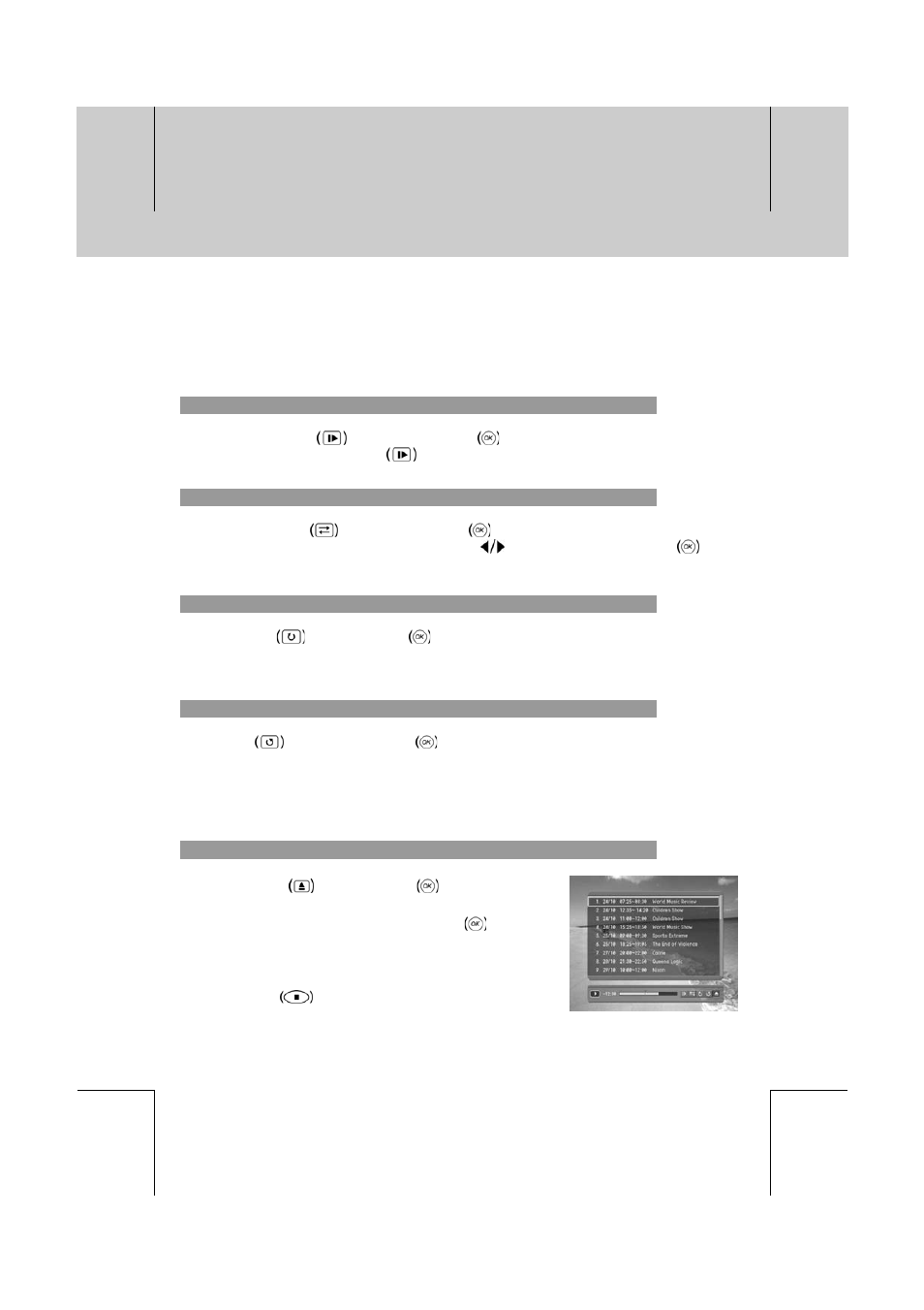 Time shifted recording | Humax CXC-2000PVR User Manual | Page 31 / 80