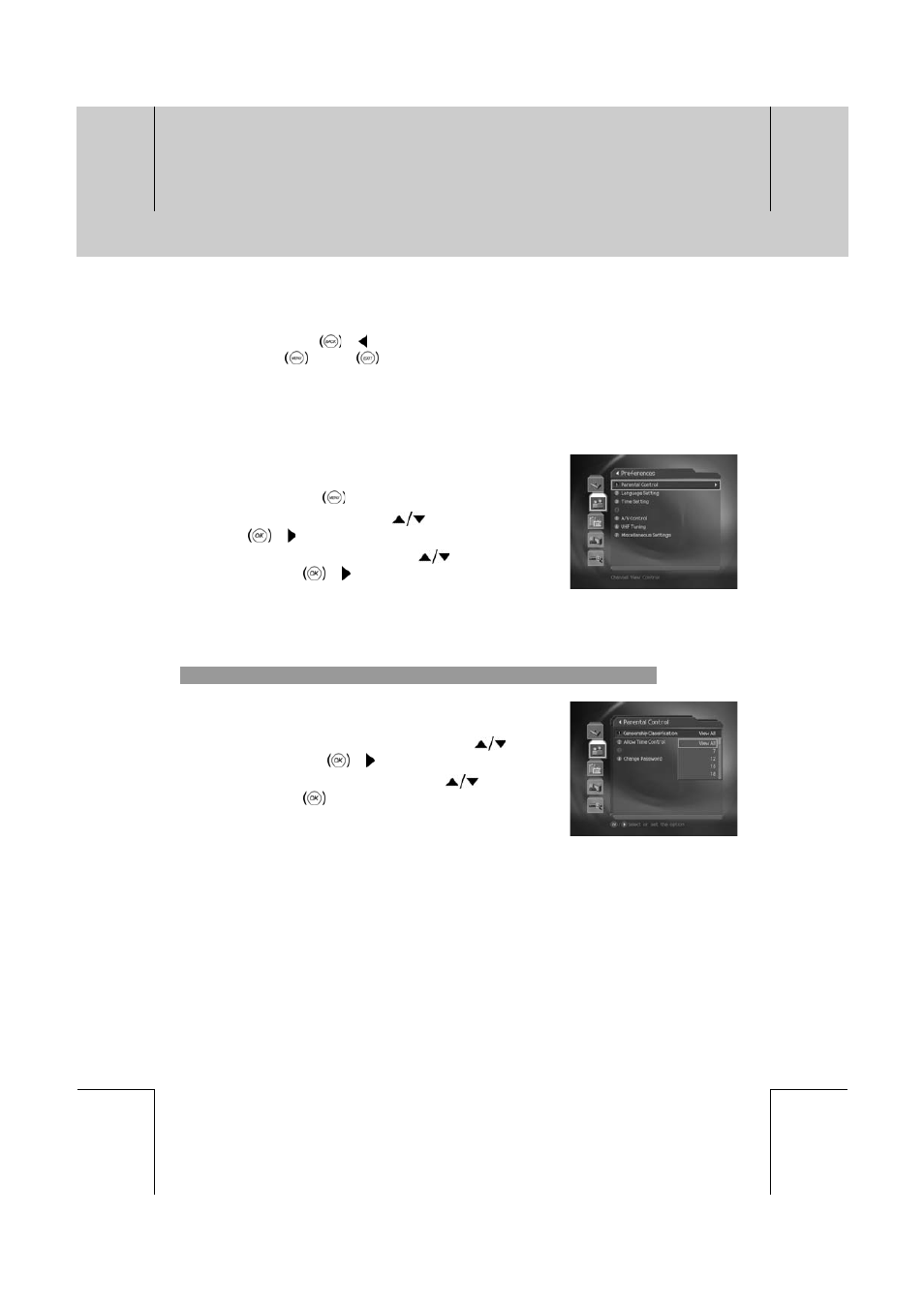 Setting preferences | Humax CXC-2000PVR User Manual | Page 50 / 80