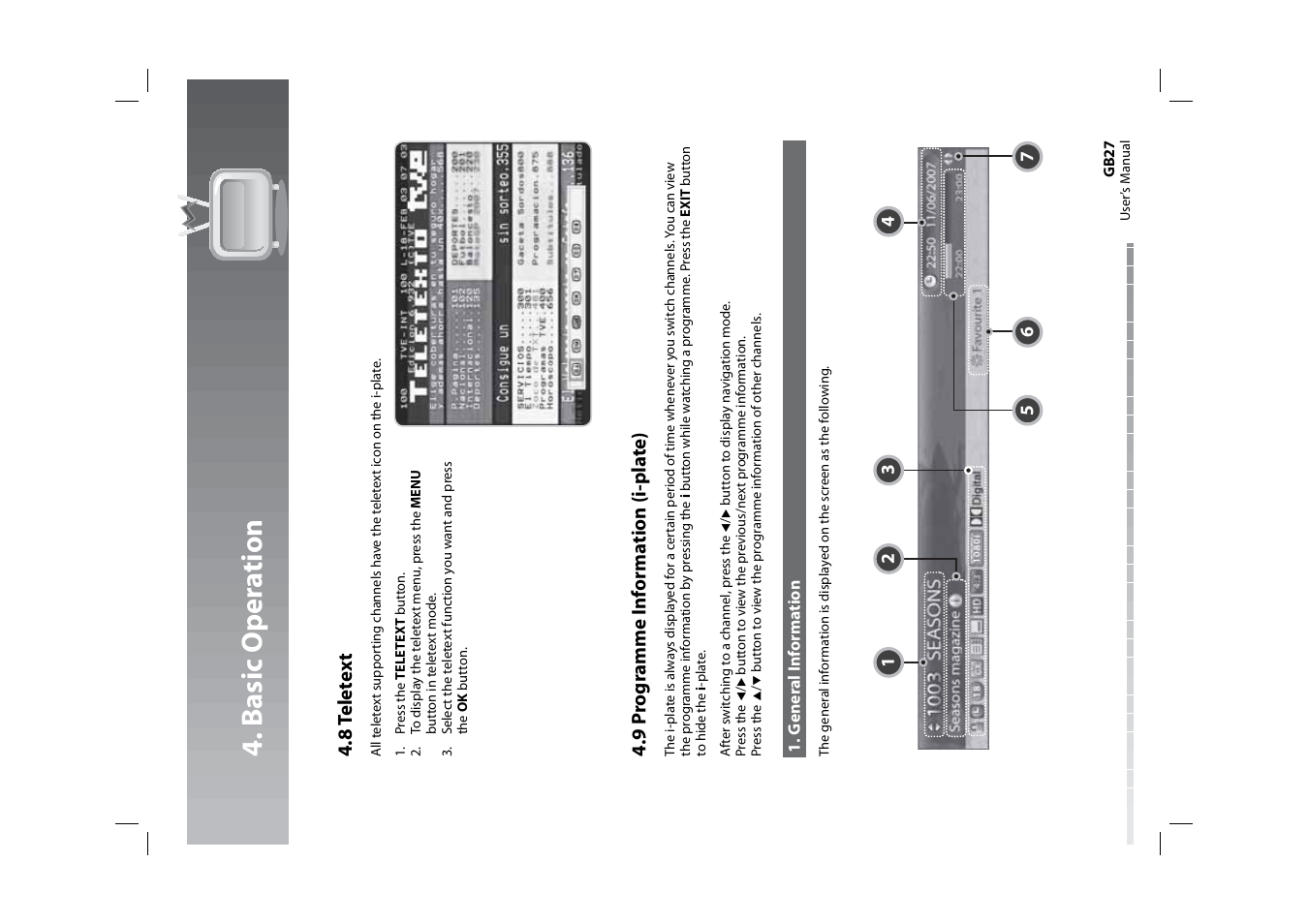 Basic oper a tion | Humax HDPVR-1000C User Manual | Page 28 / 97