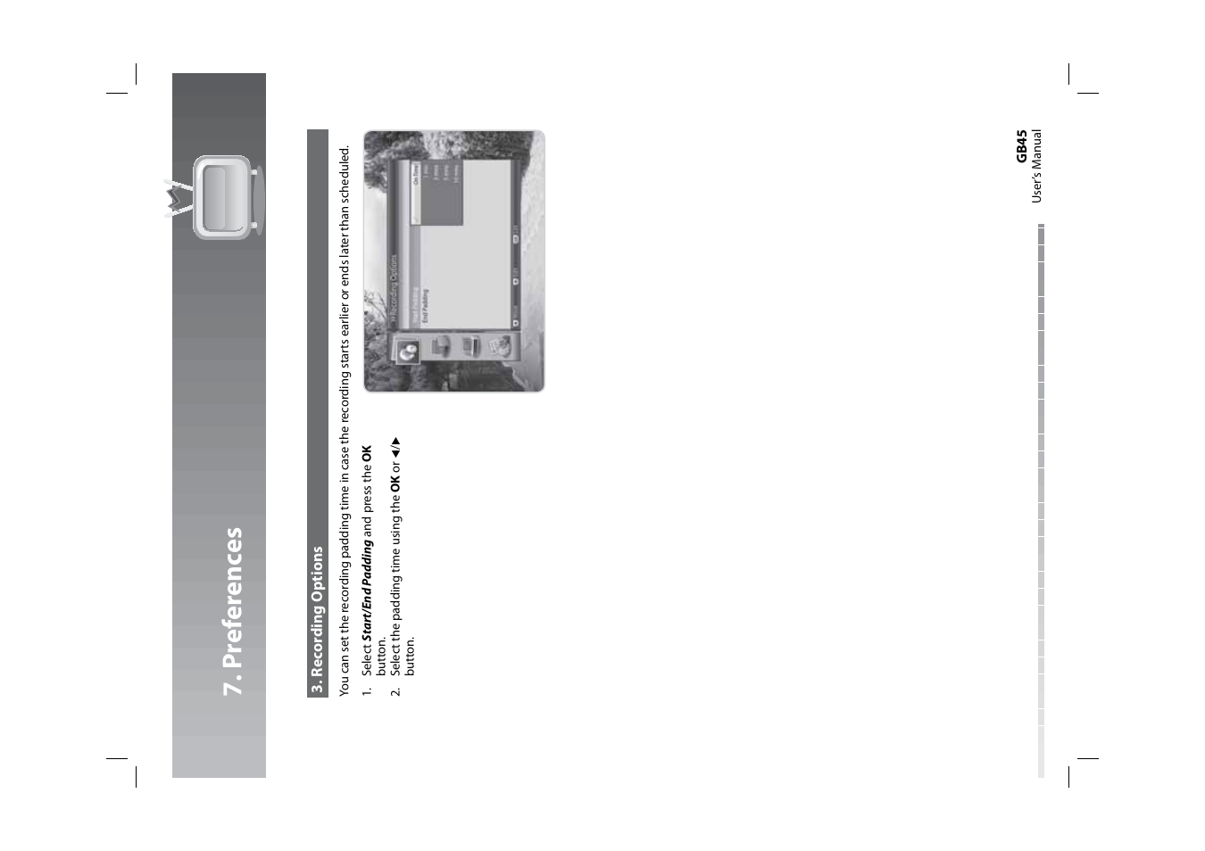 P ref er enc es | Humax HDPVR-1000C User Manual | Page 46 / 97