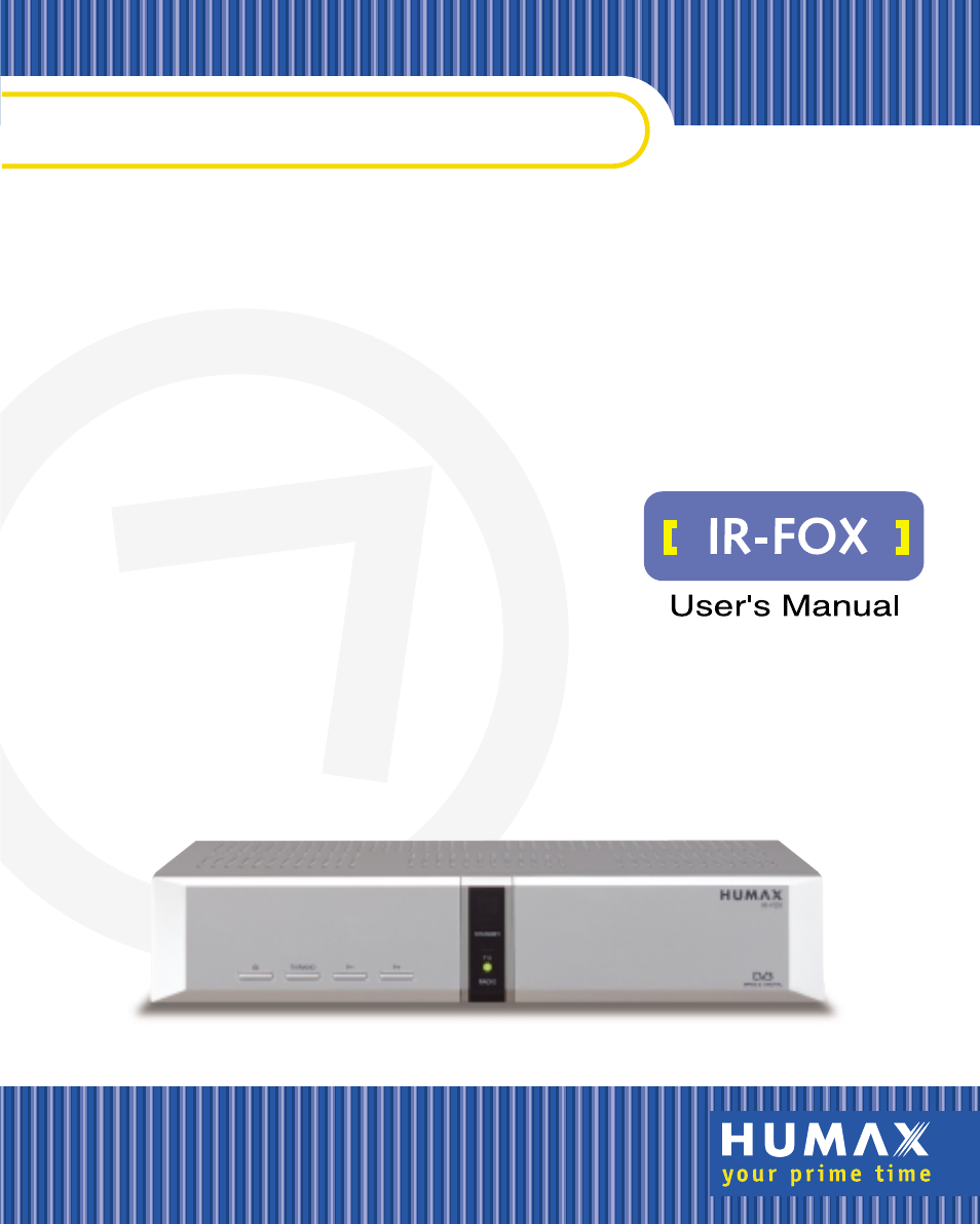 Humax Digital Set-Top Box User Manual | 57 pages