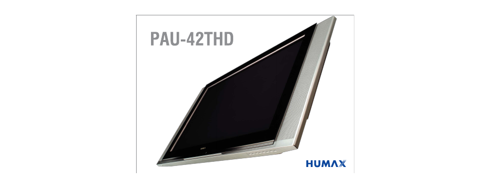 Humax PAU42THD User Manual | 8 pages