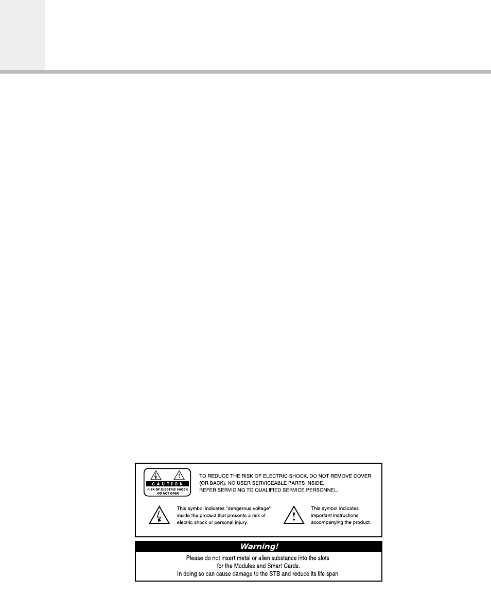 Safety | Humax F2-Green User Manual | Page 3 / 48