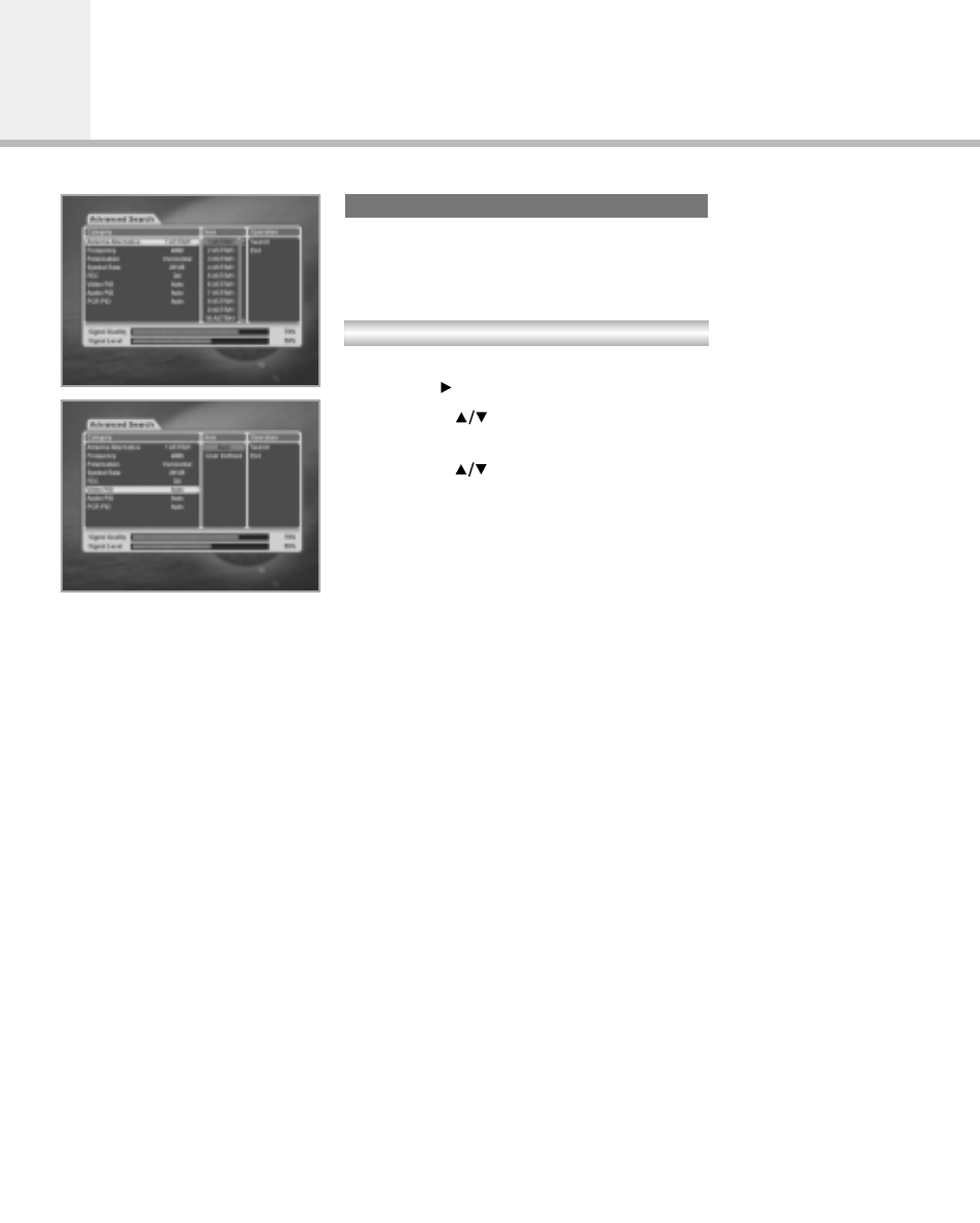 Main menu guide | Humax F2-Green User Manual | Page 31 / 48