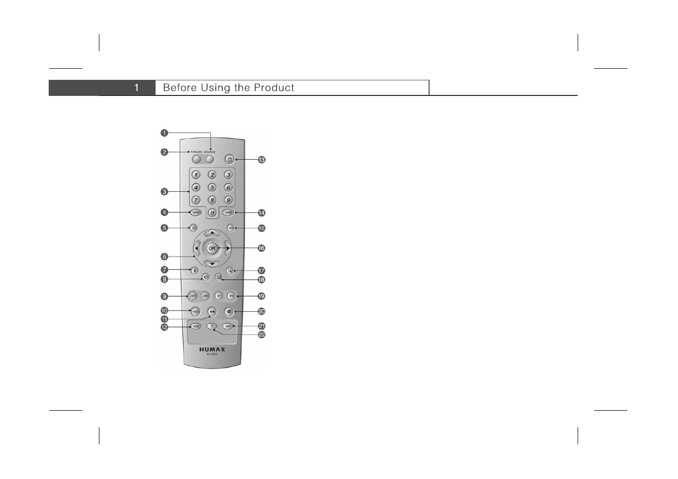 5 remote controller, Gb 10 | Humax IRCI-ACE User Manual | Page 11 / 42