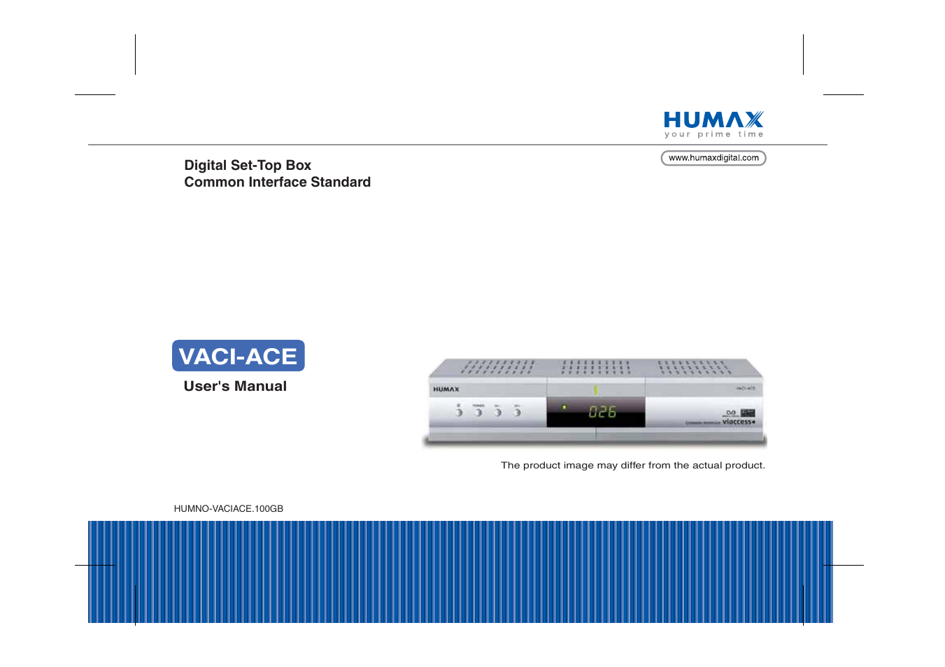 Humax Set-Top Box User Manual | 46 pages