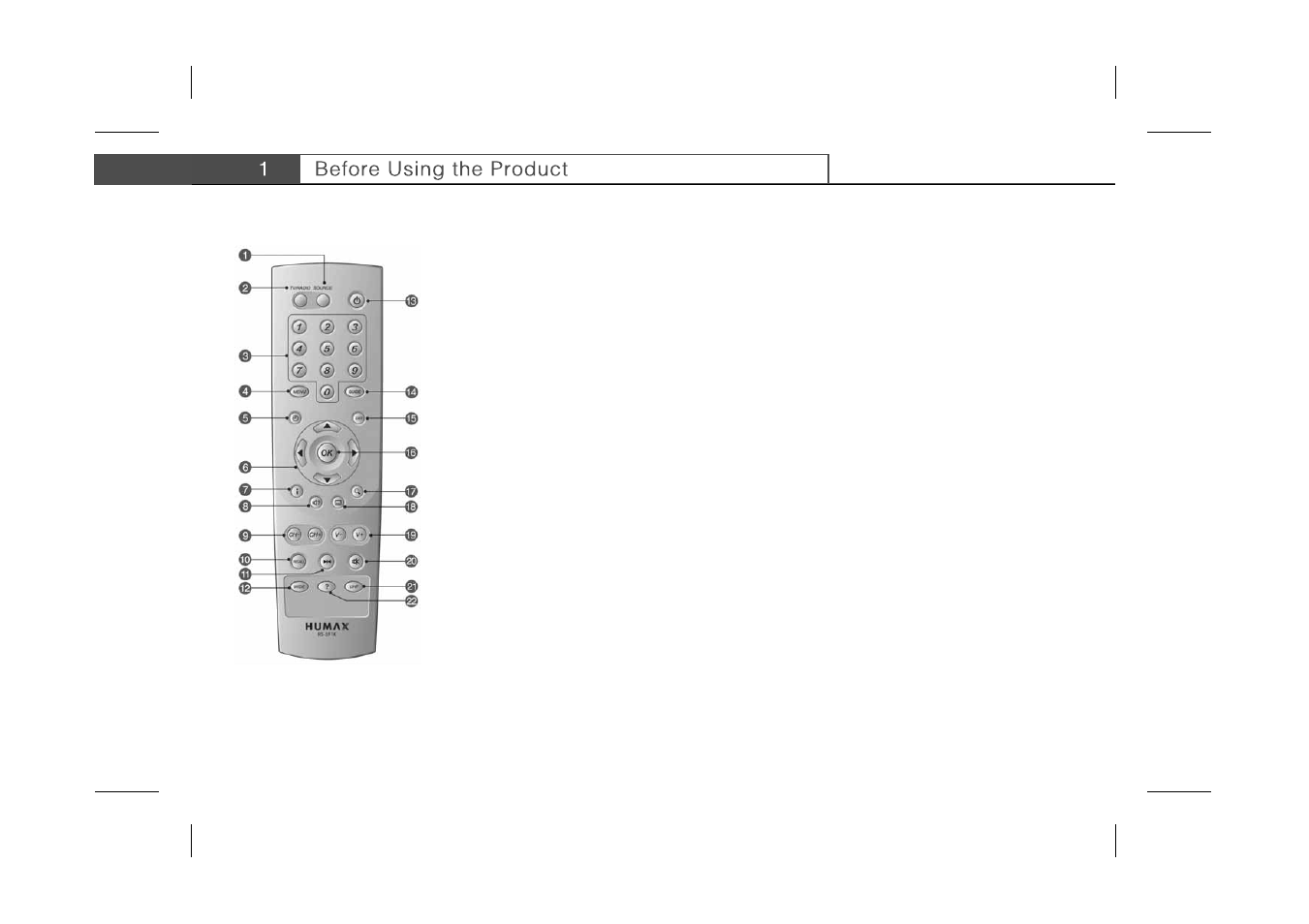 5 remote control, Gb 10 | Humax Set-Top Box User Manual | Page 11 / 46