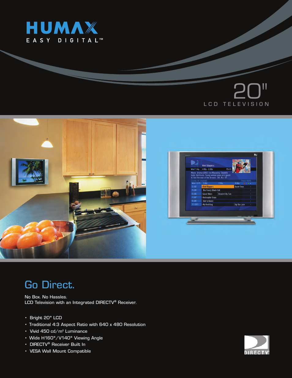 Humax LD-2060 User Manual | 2 pages