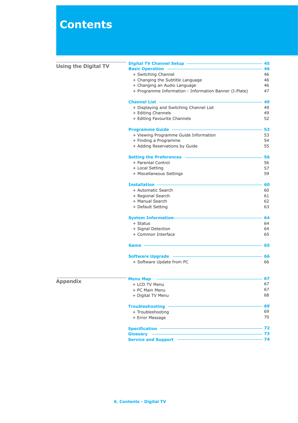 Humax LAU-32TPVR User Manual | Page 7 / 76