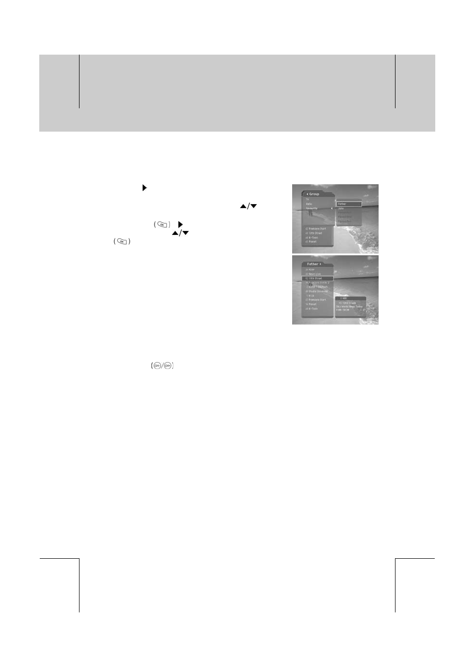 Channel list | Humax PVR-8100T User Manual | Page 37 / 88