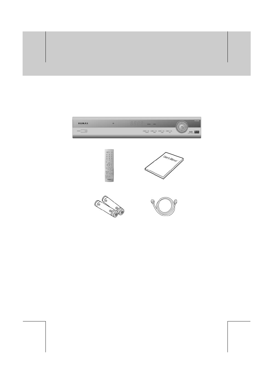 Before using the receiver | Humax PVR-8100T User Manual | Page 9 / 88