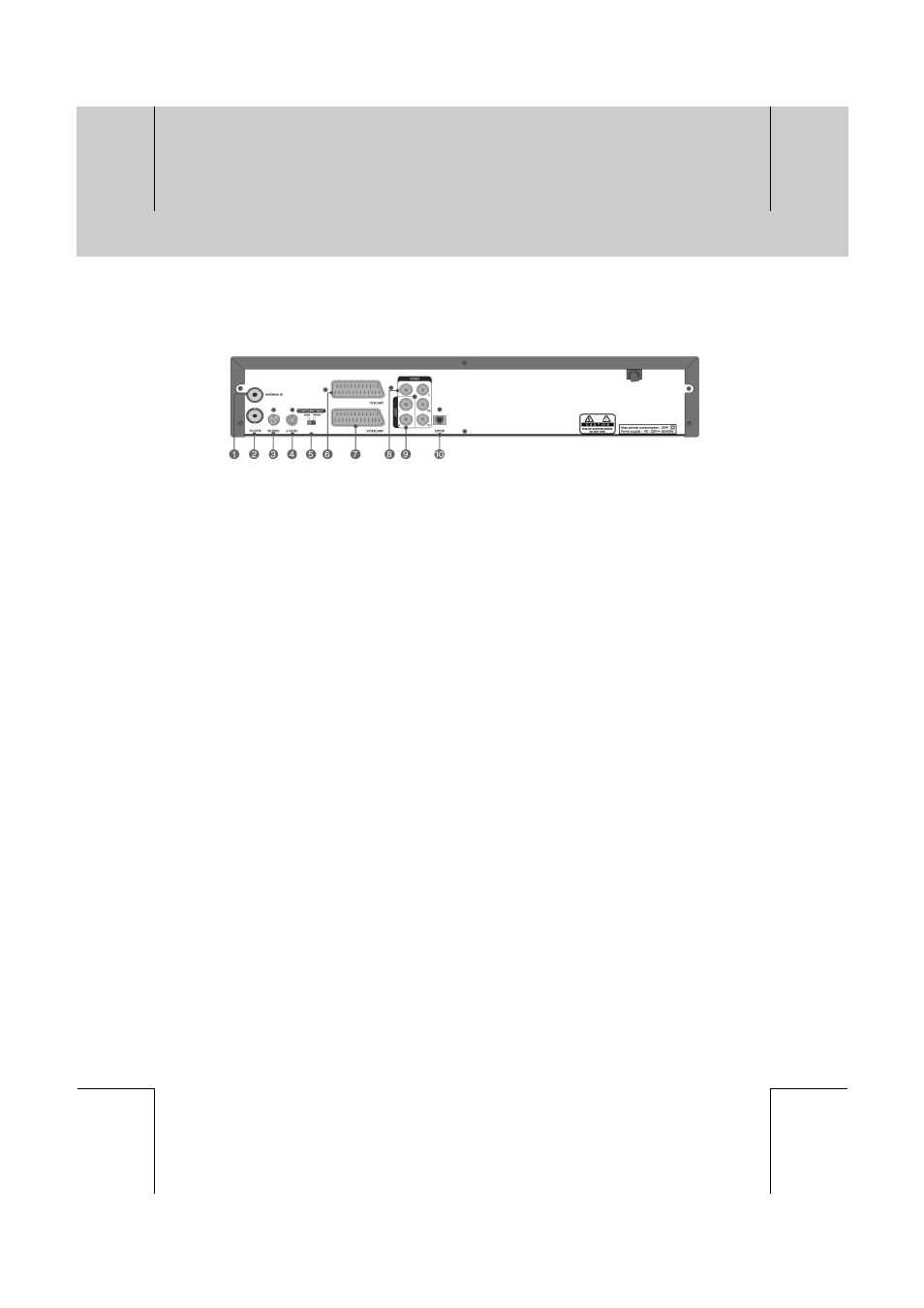 Before using the receiver, 3 rear panel, Gb 14 | Humax DV-1000T User Manual | Page 15 / 105