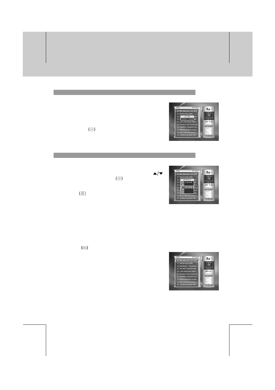 Playing a audio cd | Humax DV-1000T User Manual | Page 85 / 105