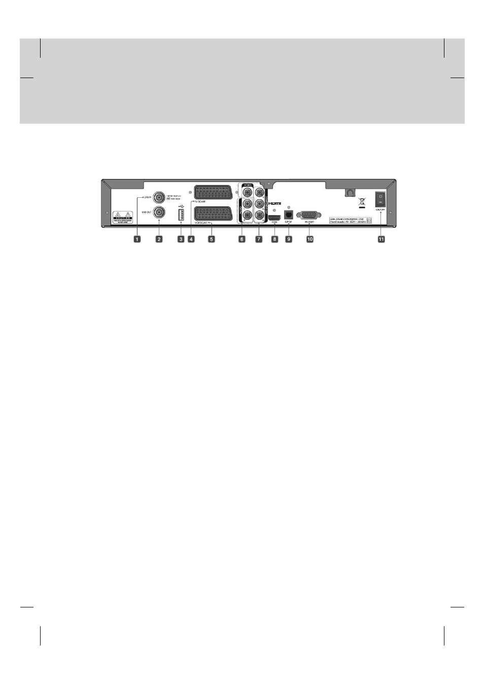 Before using the product, 4 rear panel, Gb 10 | Humax TV HDCl-2000 User Manual | Page 11 / 85