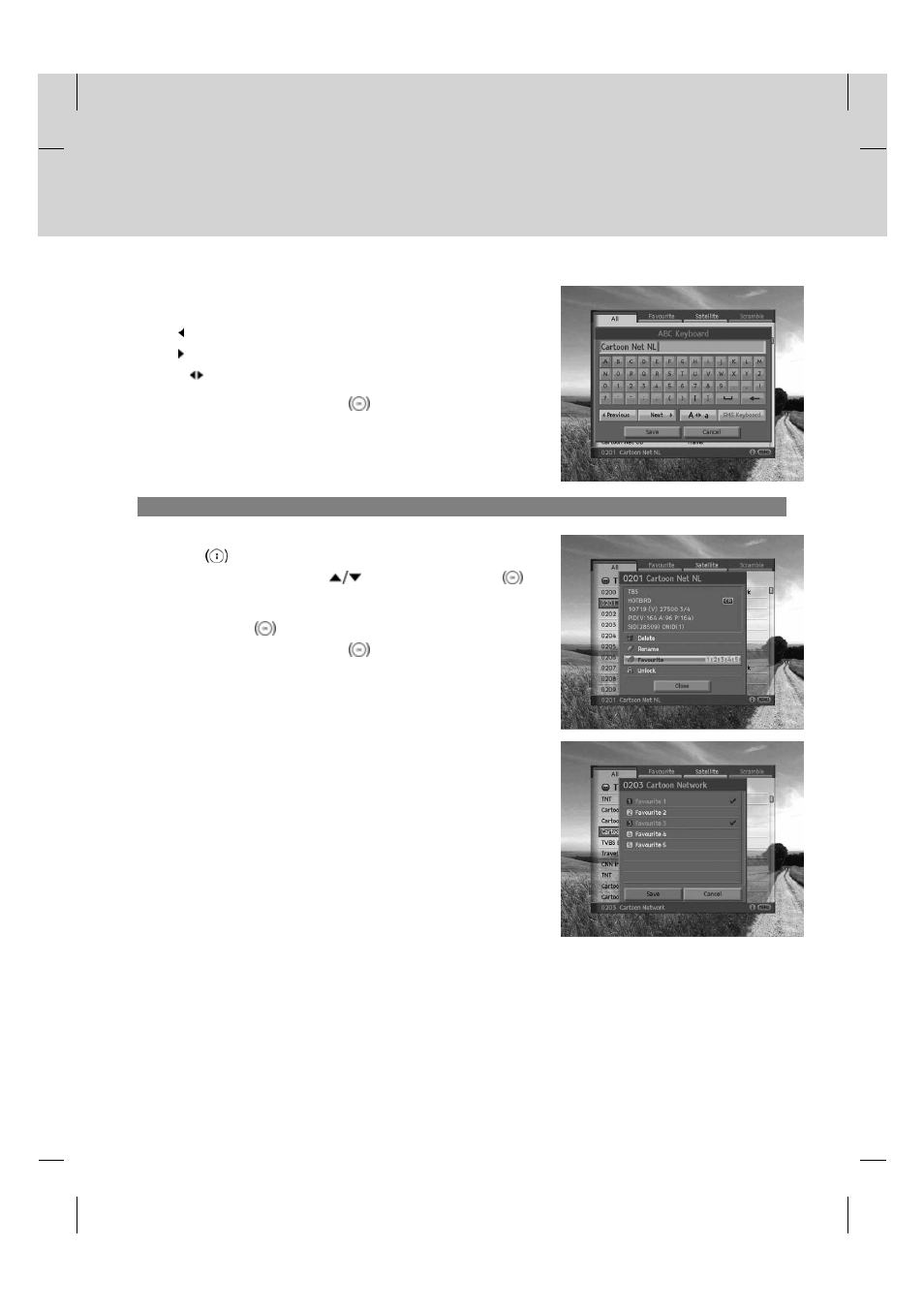 Including channels in favourite group, Gb 29 | Humax TV HDCl-2000 User Manual | Page 30 / 85