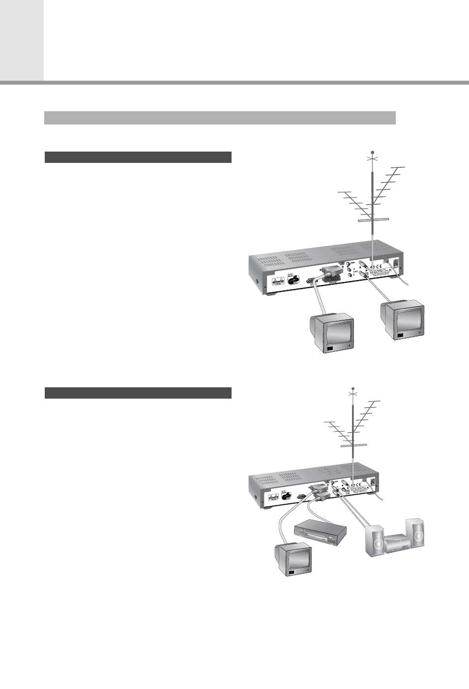 Connect, Tv & other equipment | Humax CI-5100T User Manual | Page 9 / 40