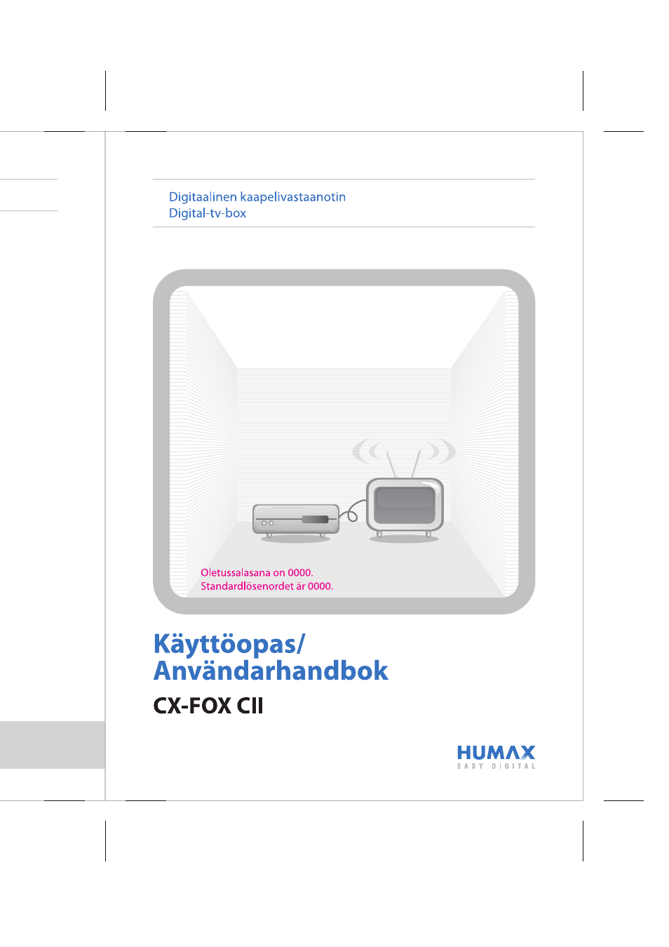 Humax CX-FOX C II User Manual | 64 pages