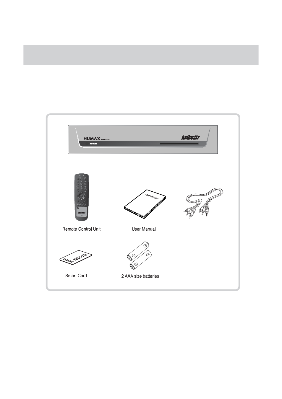 Before using the set-top box | Humax ND-1200C User Manual | Page 11 / 49