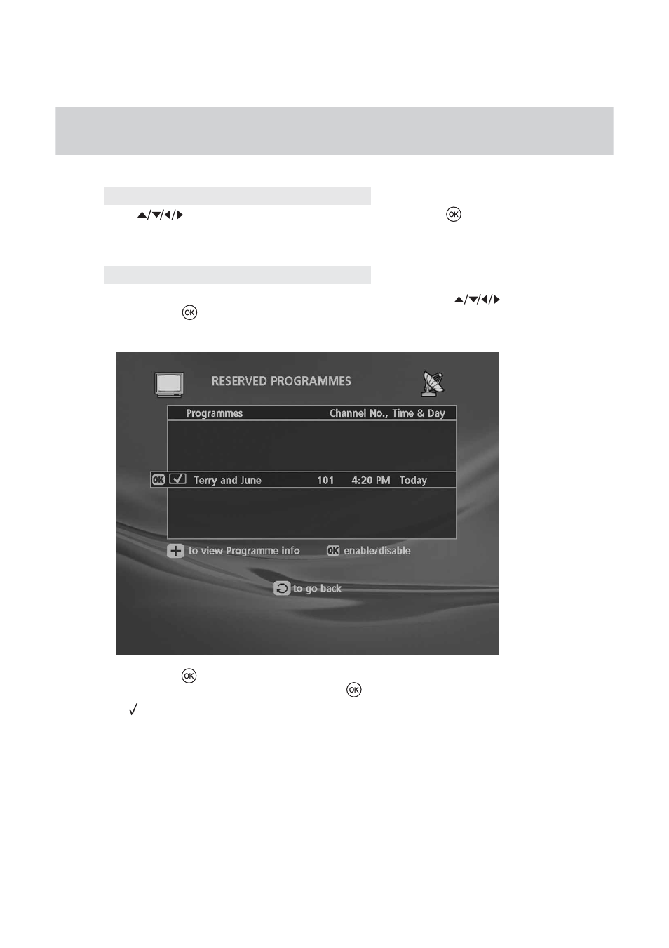 Functions guide | Humax ND-1200C User Manual | Page 25 / 49