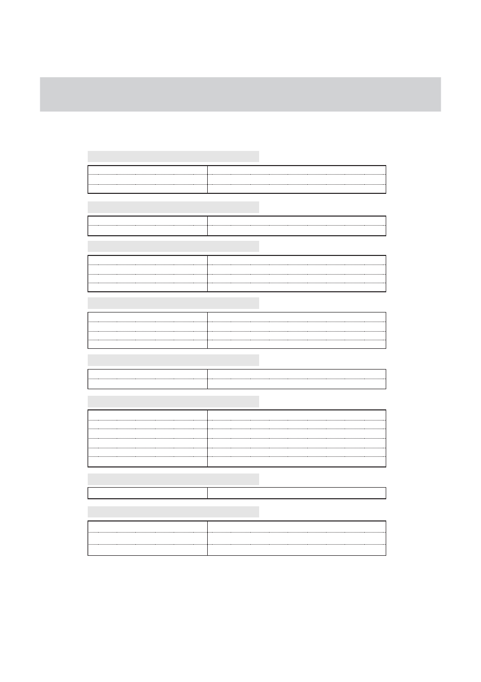 Specifications | Humax ND-1200C User Manual | Page 47 / 49