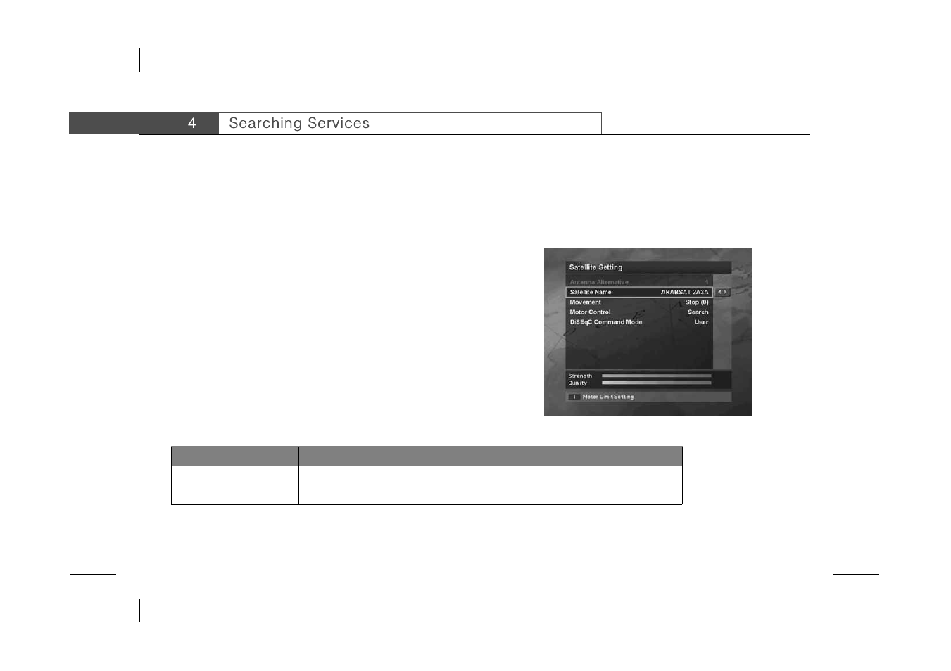 3 satellite setting | Humax F3-FOX CI User Manual | Page 19 / 45
