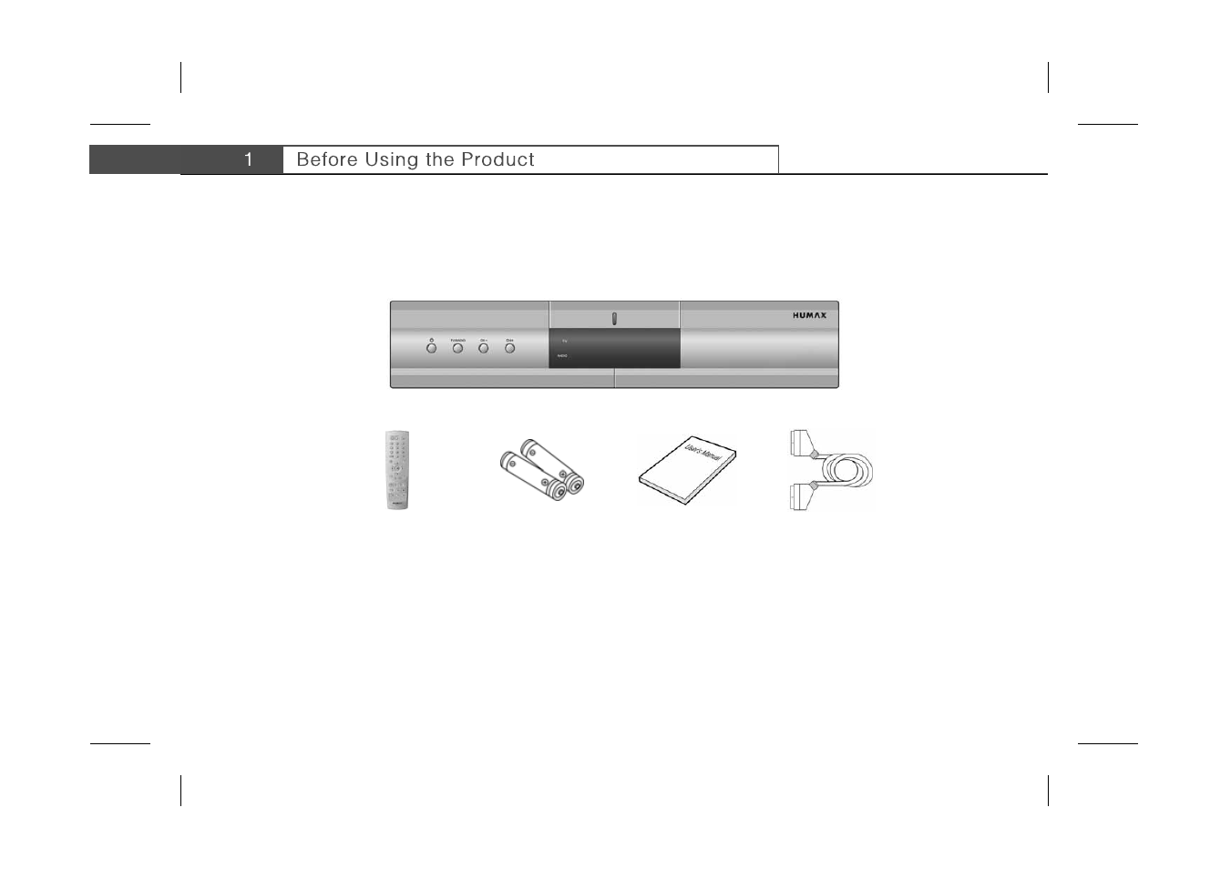 Humax F3-FOX CI User Manual | Page 6 / 45