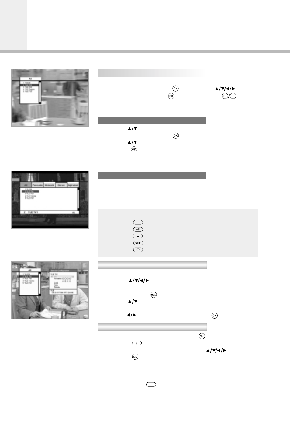 Guide of main menu, Gb15 | Humax F1-4000T User Manual | Page 16 / 40