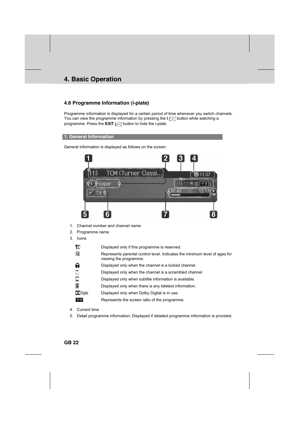 Basic operation | Humax IR-FOX C User Manual | Page 23 / 64