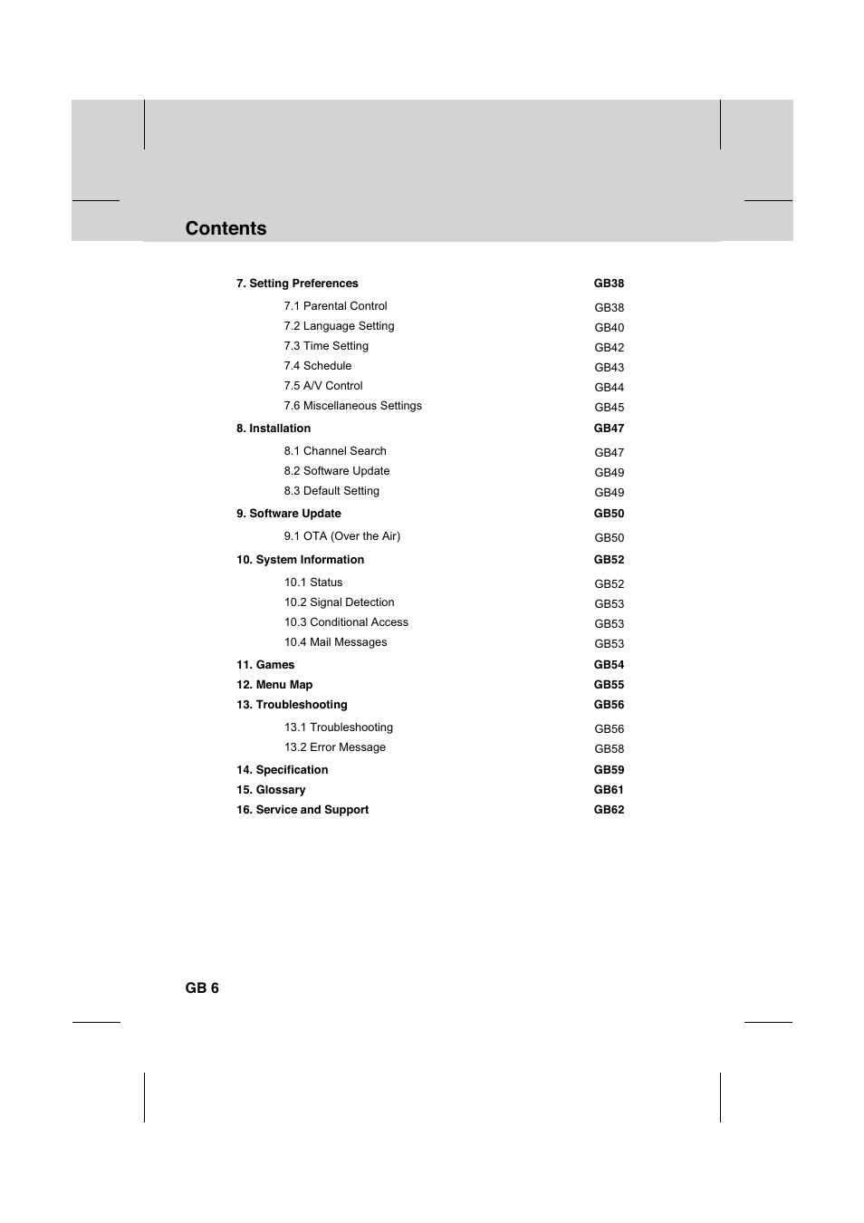 Humax IR-FOX C User Manual | Page 7 / 64