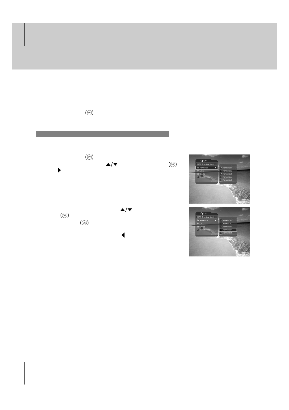 Basic operation | Humax F2-FOX User Manual | Page 20 / 78