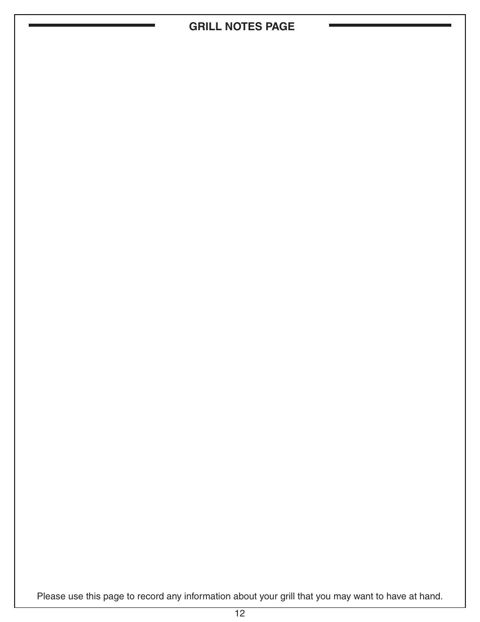 Fire Magic ECHELON E660 User Manual | Page 12 / 38