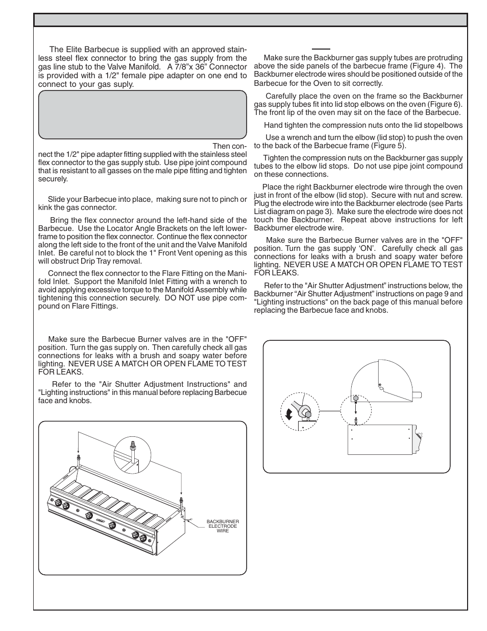 Fire Magic Elite 50 User Manual | Page 7 / 16