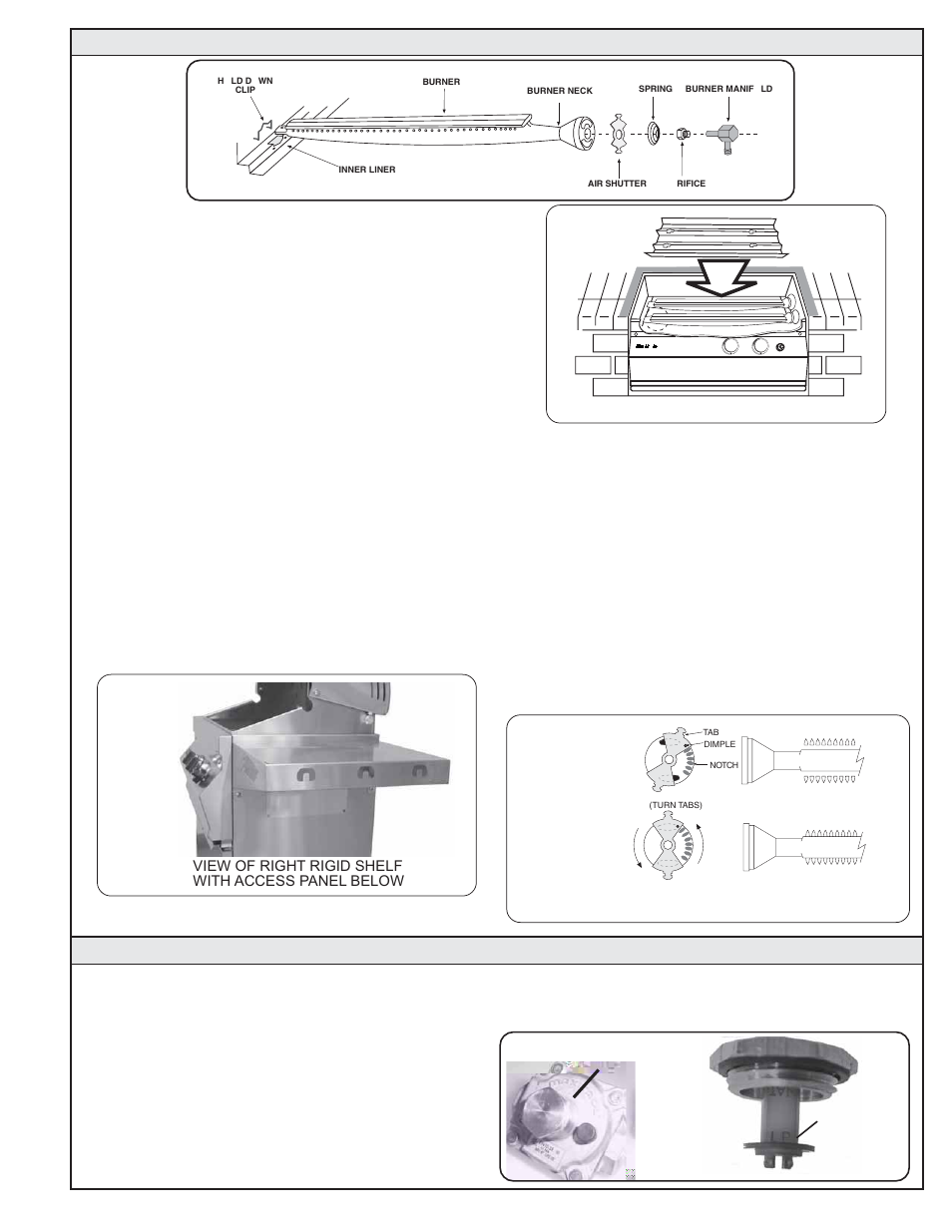 Checking and adjusting your barbecue (continued) | Fire Magic 21 Series User Manual | Page 5 / 8