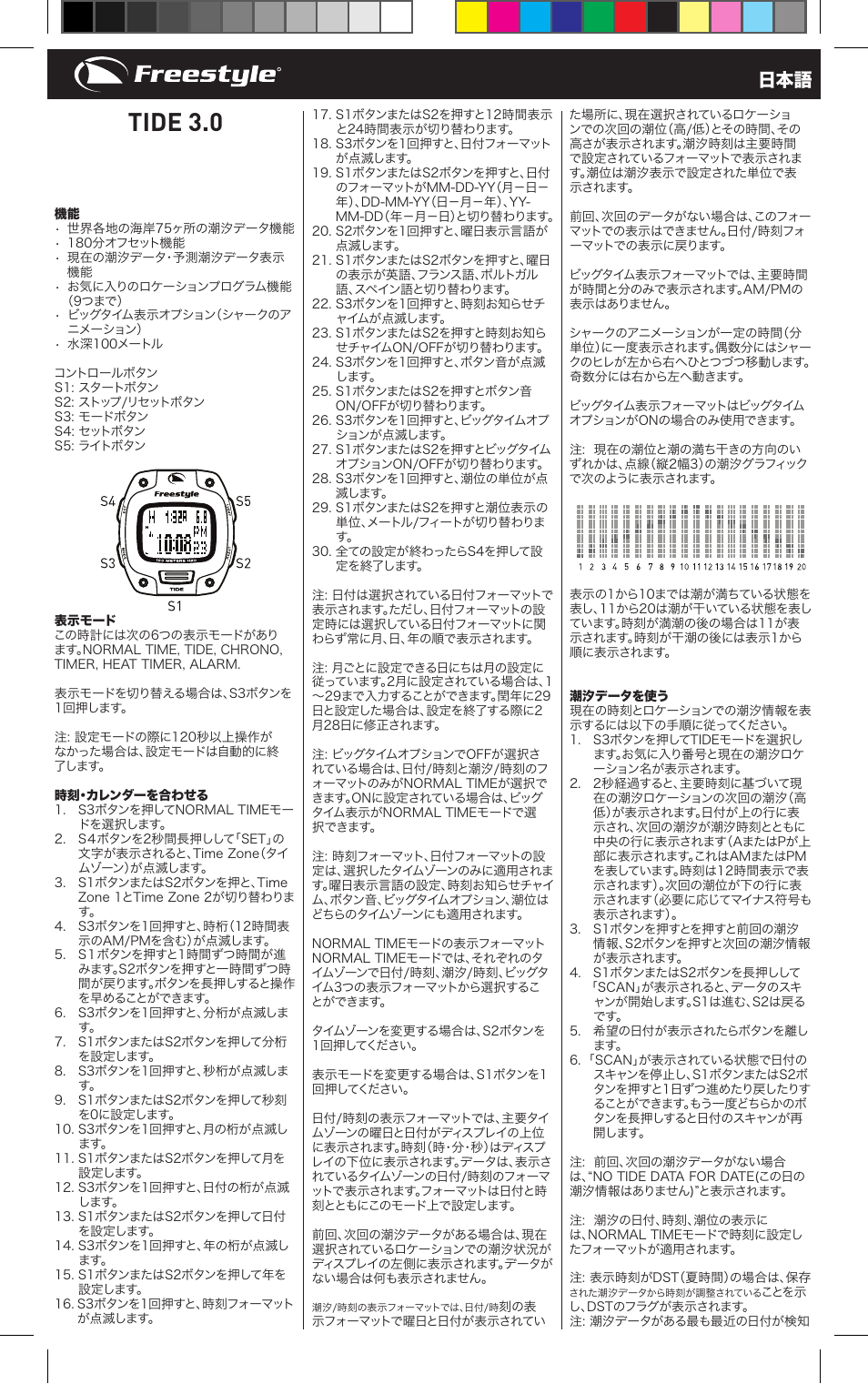 Tide 3.0 | Freestyle TIDE 3.0 User Manual | Page 13 / 16