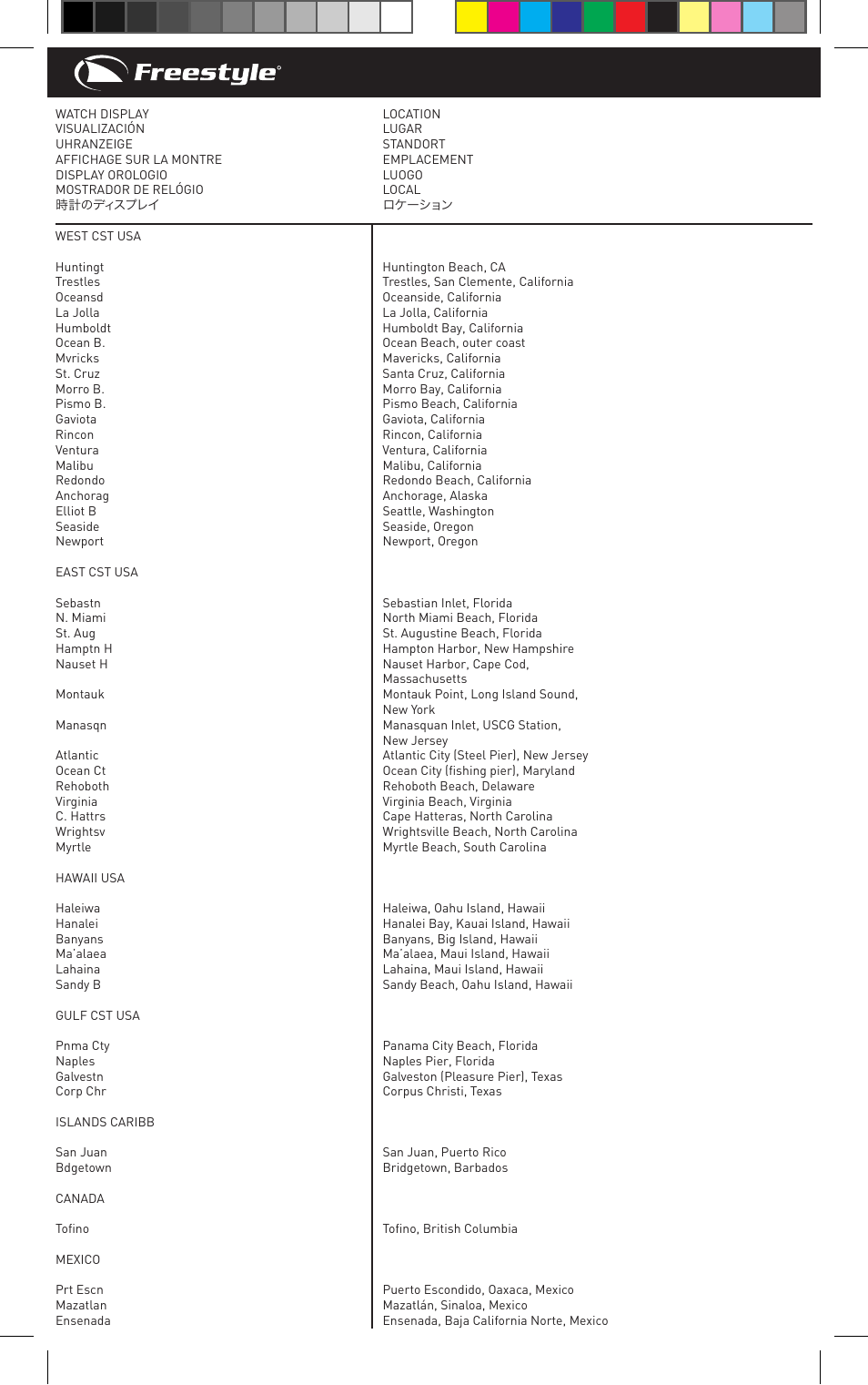 Freestyle TIDE 3.0 User Manual | Page 15 / 16