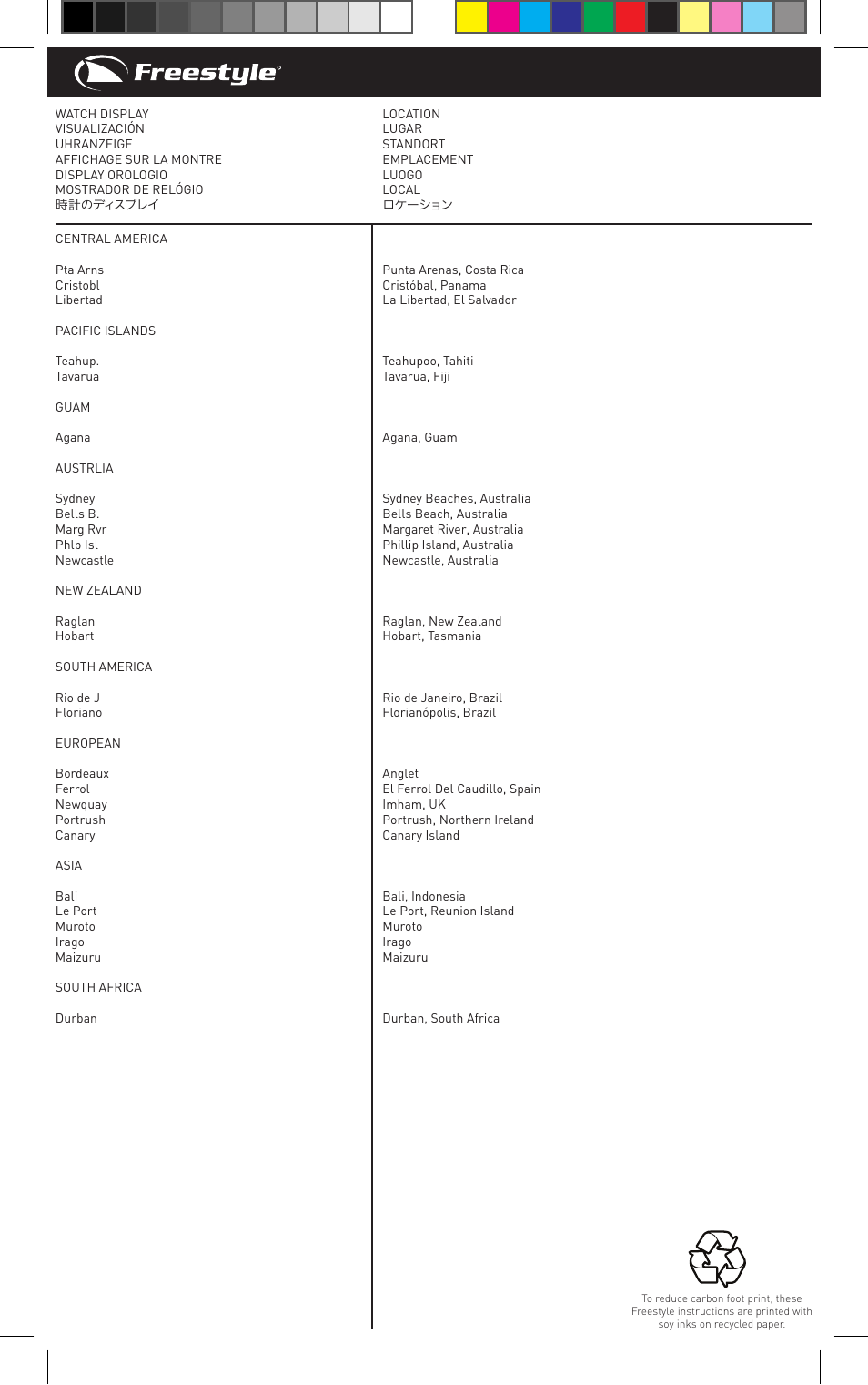 Freestyle TIDE 3.0 User Manual | Page 16 / 16