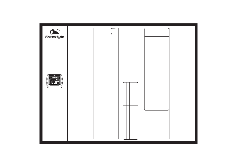 Freestyle Convert FS81201 User Manual | 2 pages