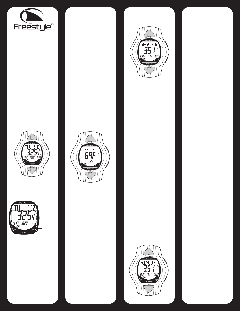 Freestyle Outsider 818 User Manual | 2 pages