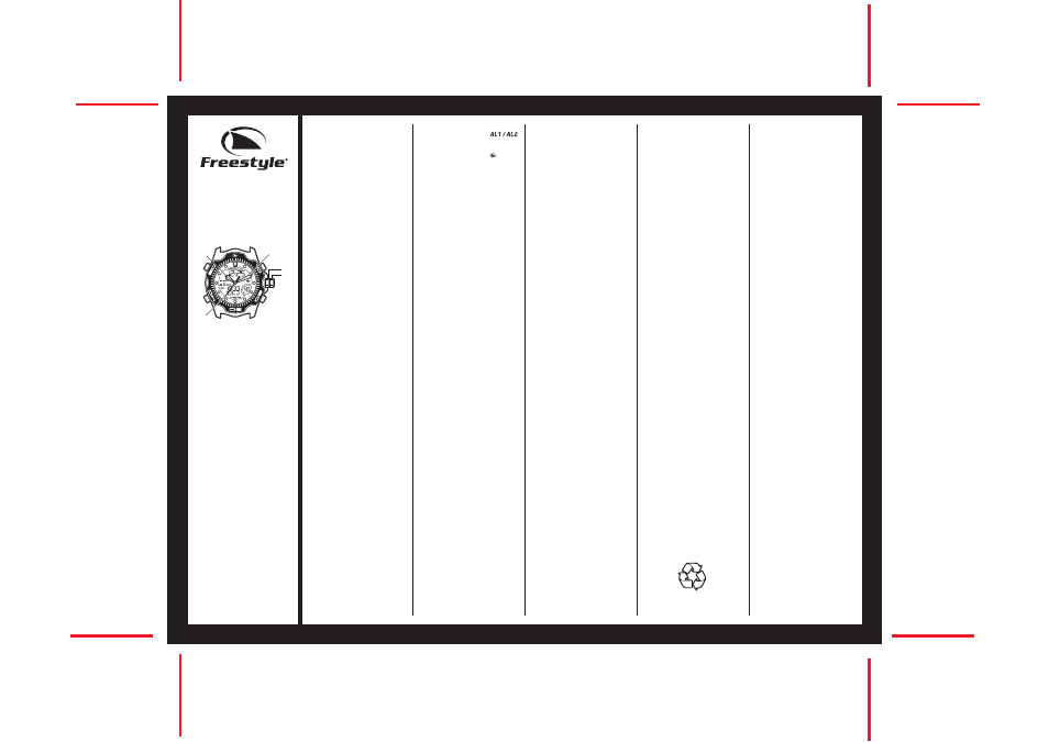 Freestyle FS81245 User Manual | 1 page