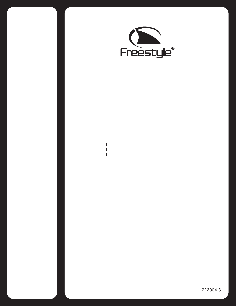 Freestyle Lady Predator 722 User Manual | Page 2 / 2