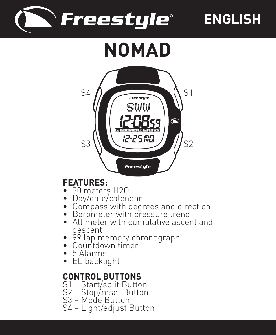 Freestyle Nomad User Manual | 192 pages