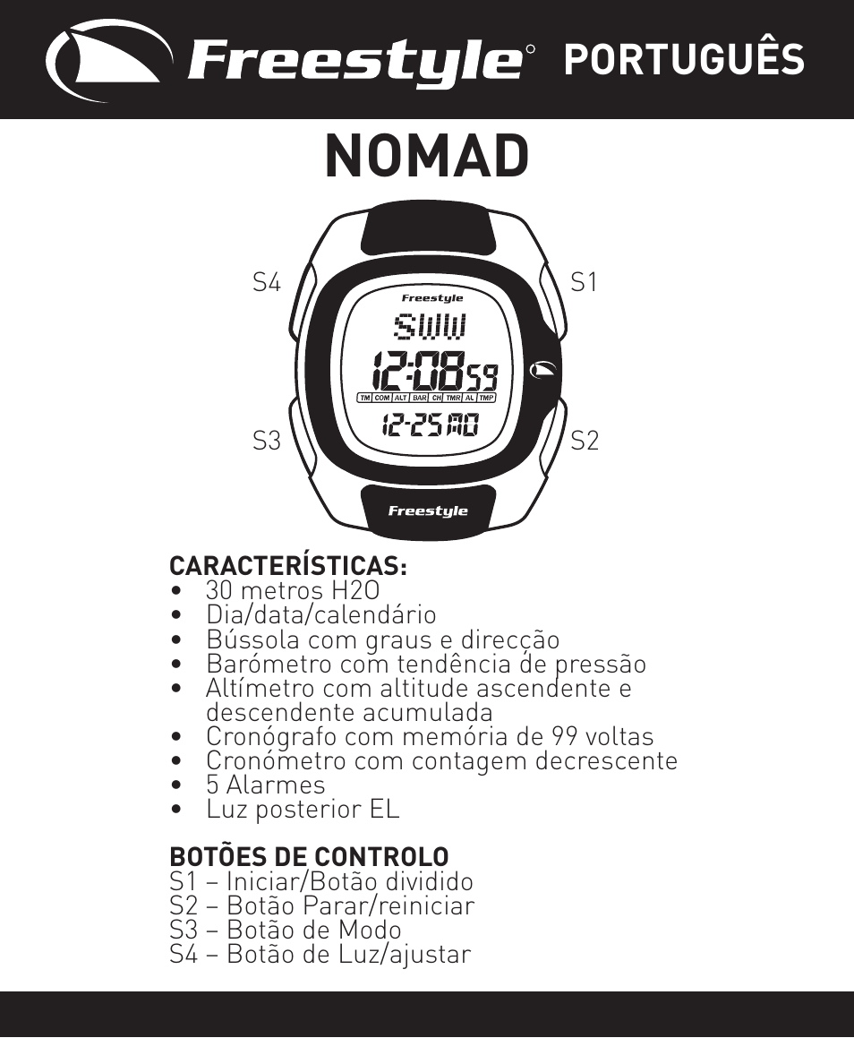 Nomad, Português | Freestyle Nomad User Manual | Page 138 / 192