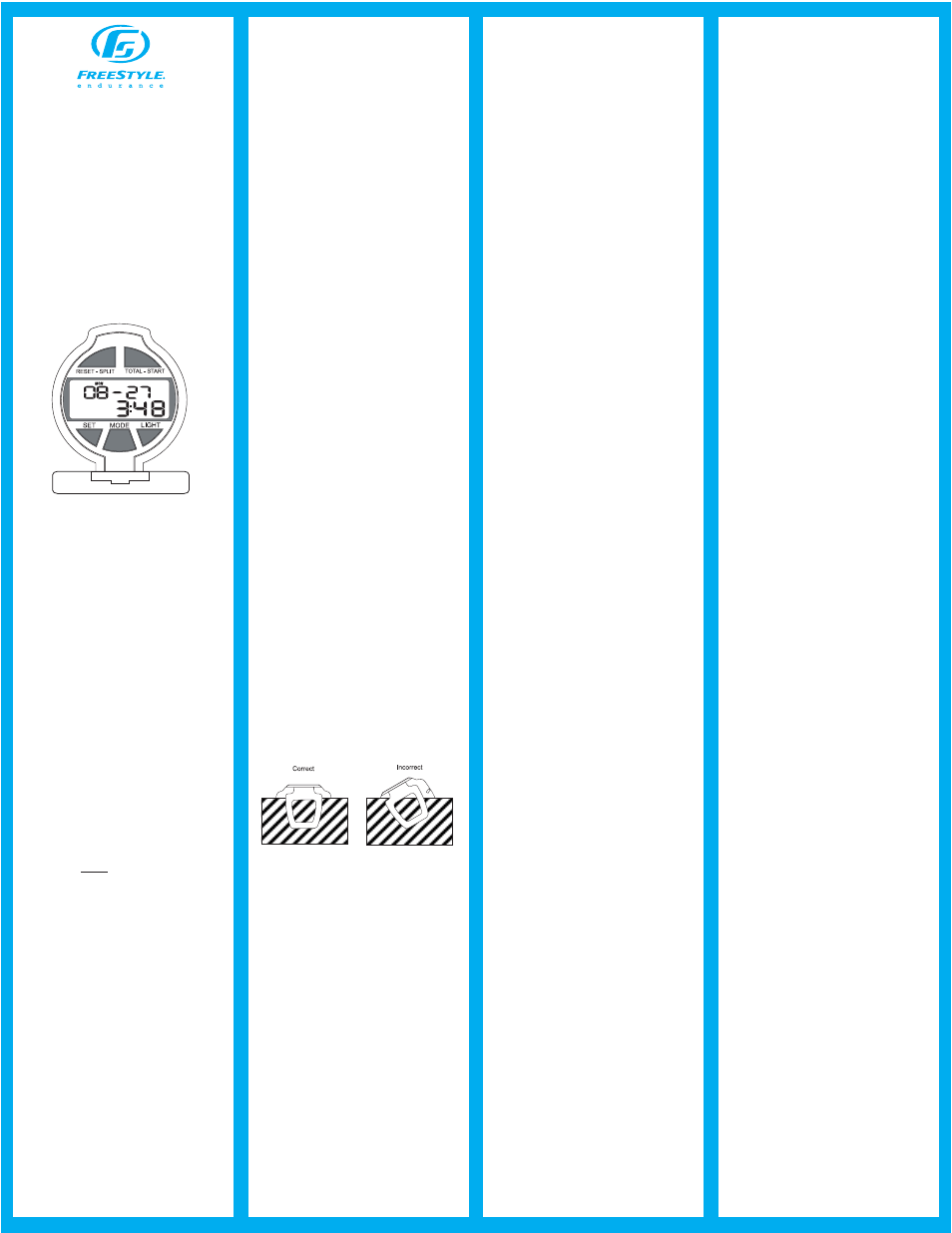 Freestyle 592 User Manual | 1 page